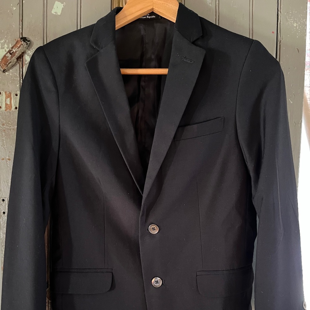 Boys Calvin Klein Black Blazer 14R